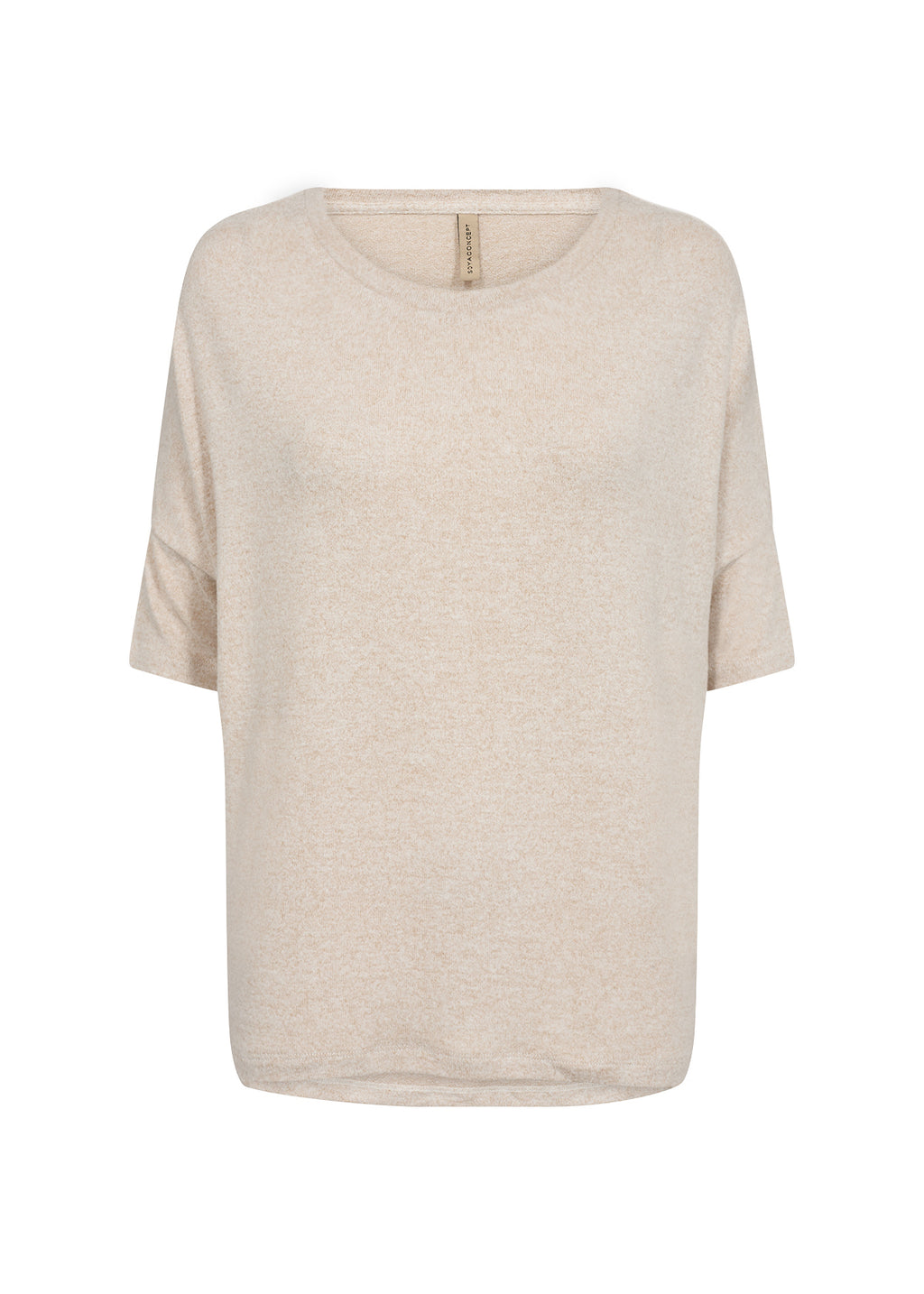 Biara Scoop Neck 3/4 Sleeve Shirt