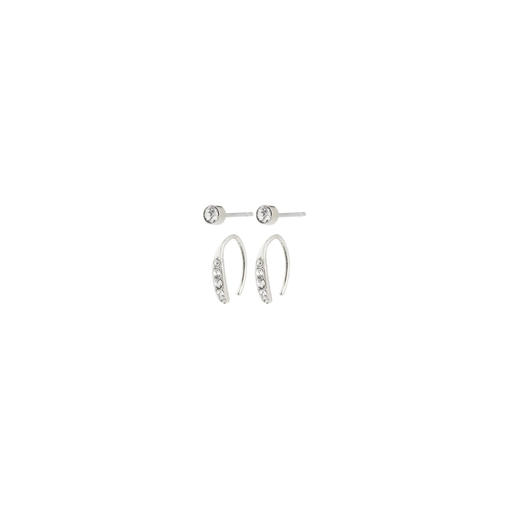 Gionni 2-in-1 Crystal Earrings