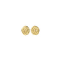 Air Spiral Stud Earrings