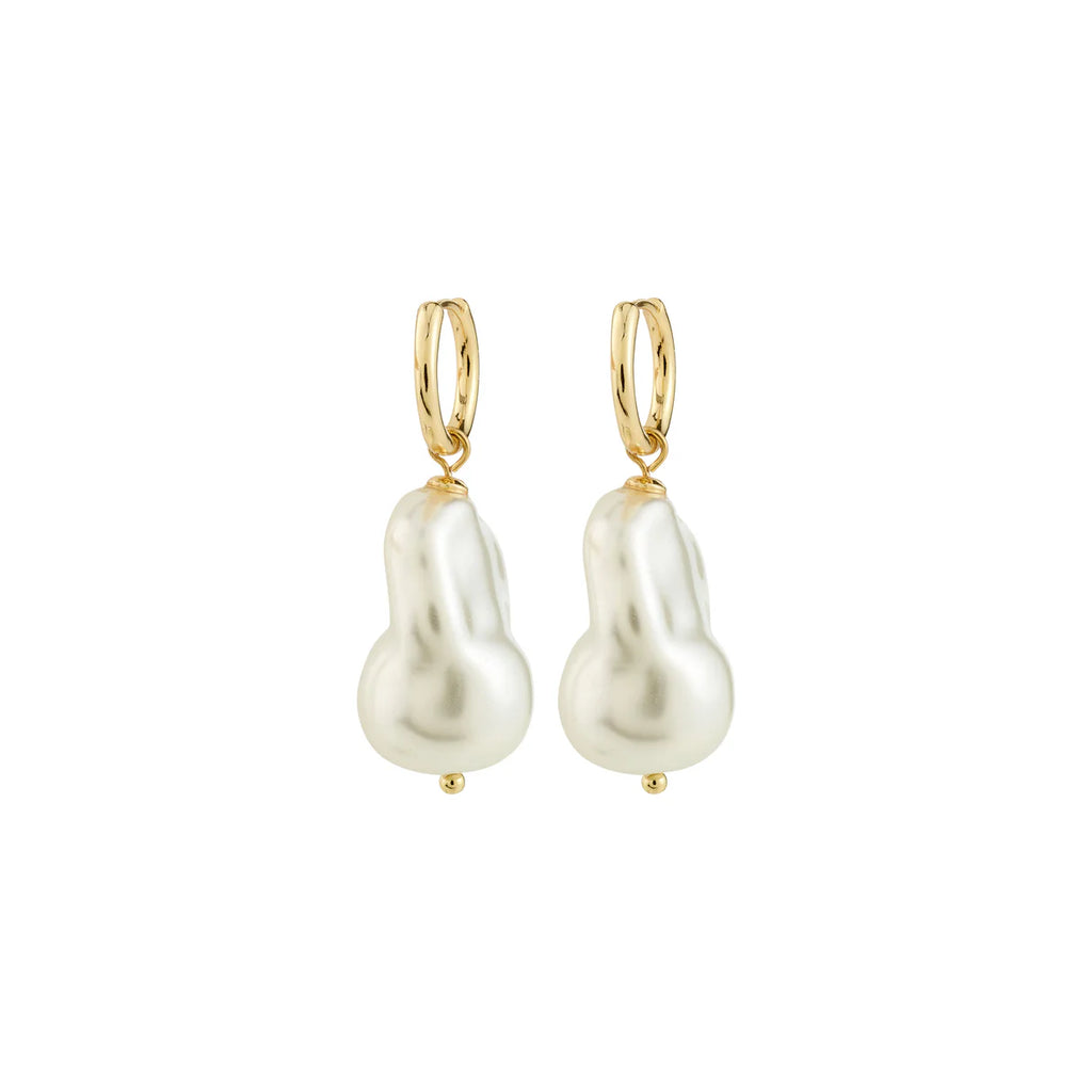 Radley Oversized Pearl Hoop Earrings