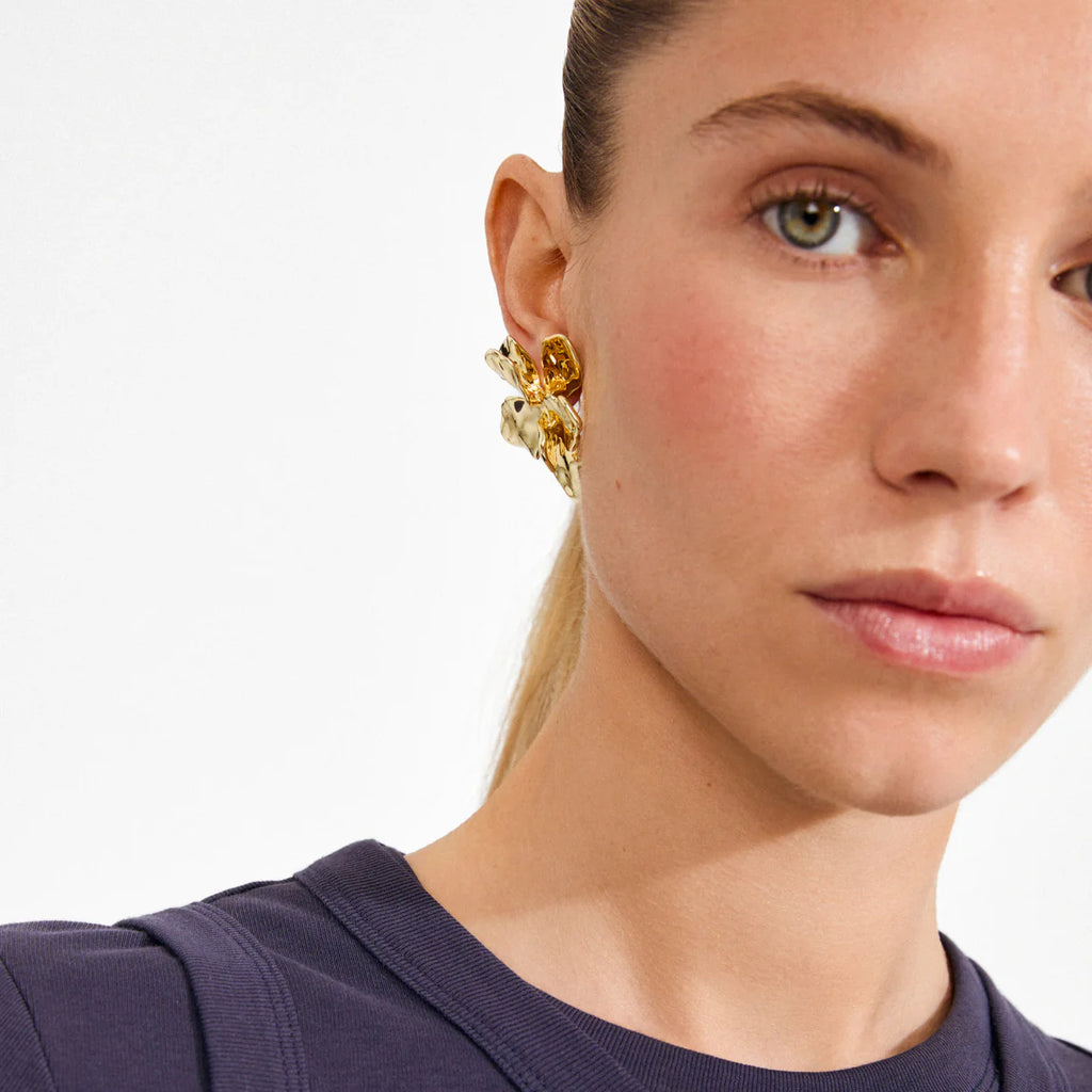 Halen Floral Statement Earrings