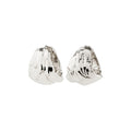 Johnnie Textured Chunky Hoop Earrings