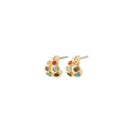 Lonnie Semi-Precious Stone Huggie Earrings