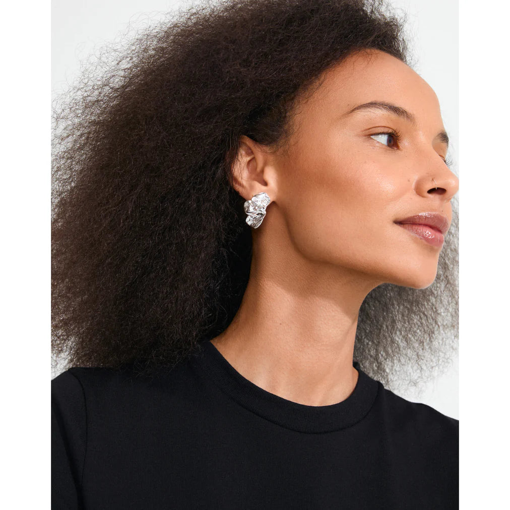 Solari Petal Statment Earrings