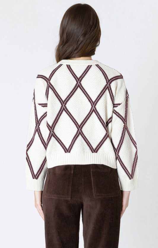 Diamond Check Sweater