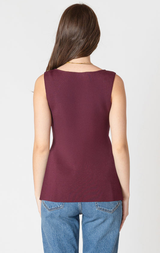 Button Detail Sweater Top