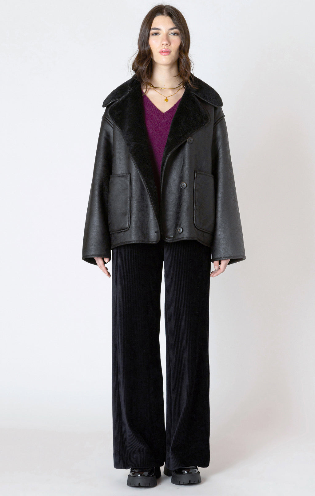 Double Faced Sueded Jacket