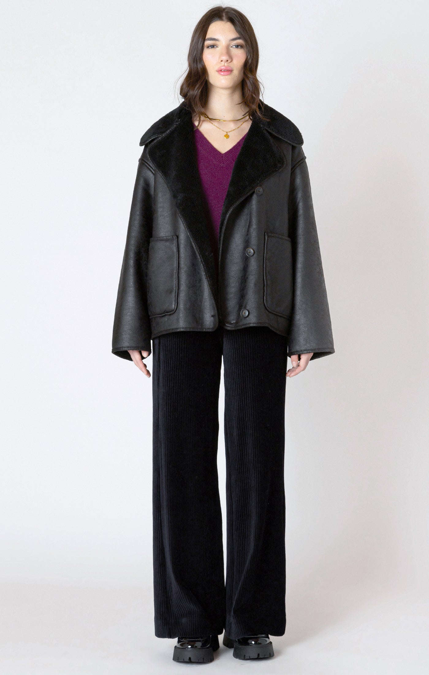 Double Faced Sueded Jacket