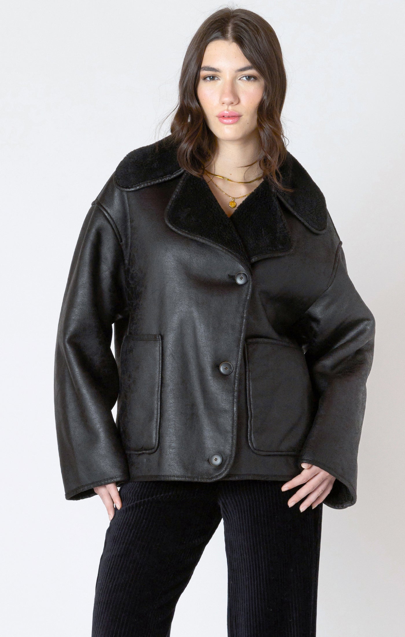 Double Faced Sueded Jacket