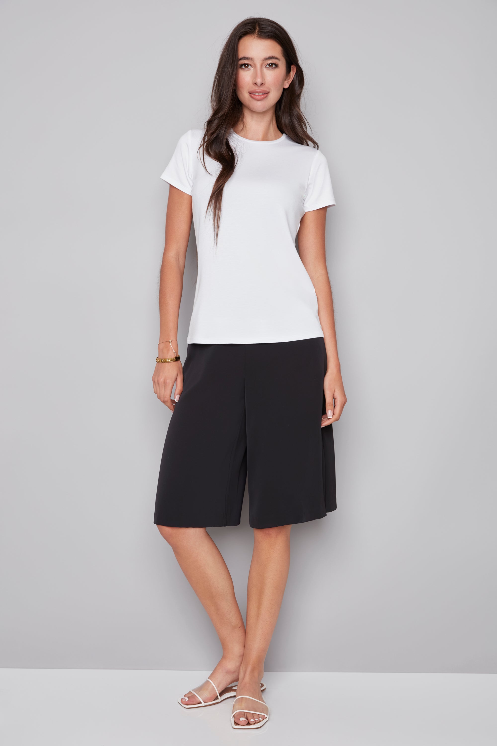 Avery Vegan Silk Bermuda Short