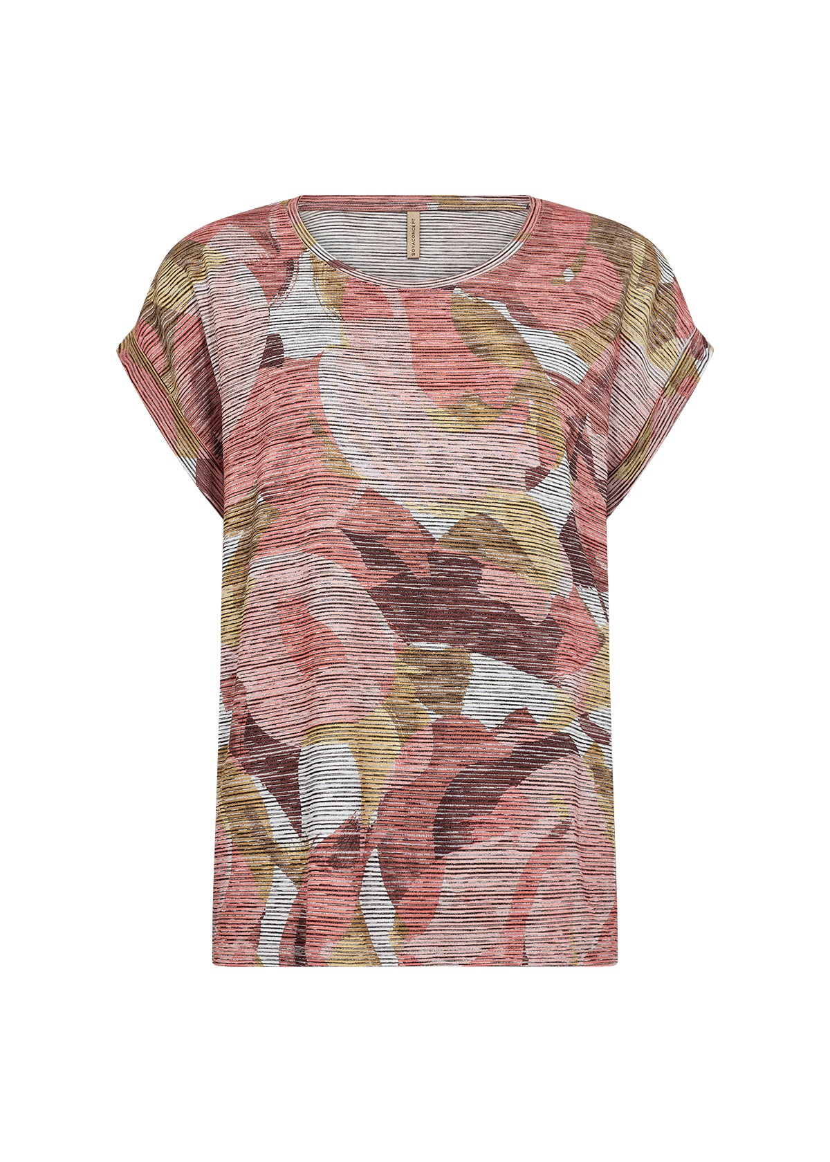 Galina Abstract Print T-Shirt