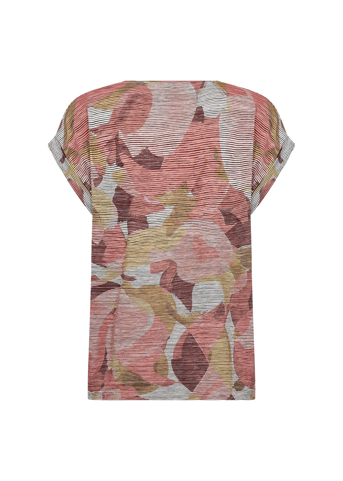 Galina Abstract Print T-Shirt