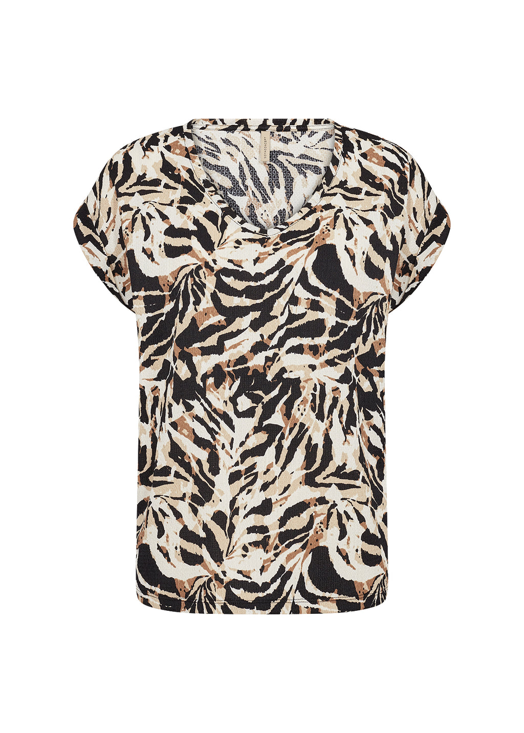 Perla Animal Print Top