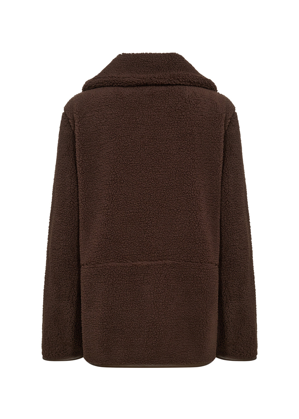 Onyx Zip Up Teddy Jacket