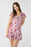Ruffled Flounce Hem Mini Dress