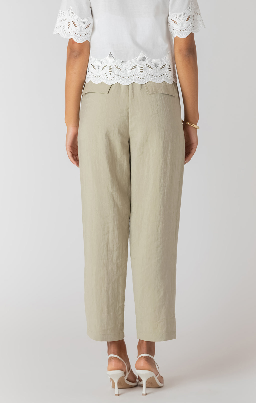 Straight Leg Casual Pant