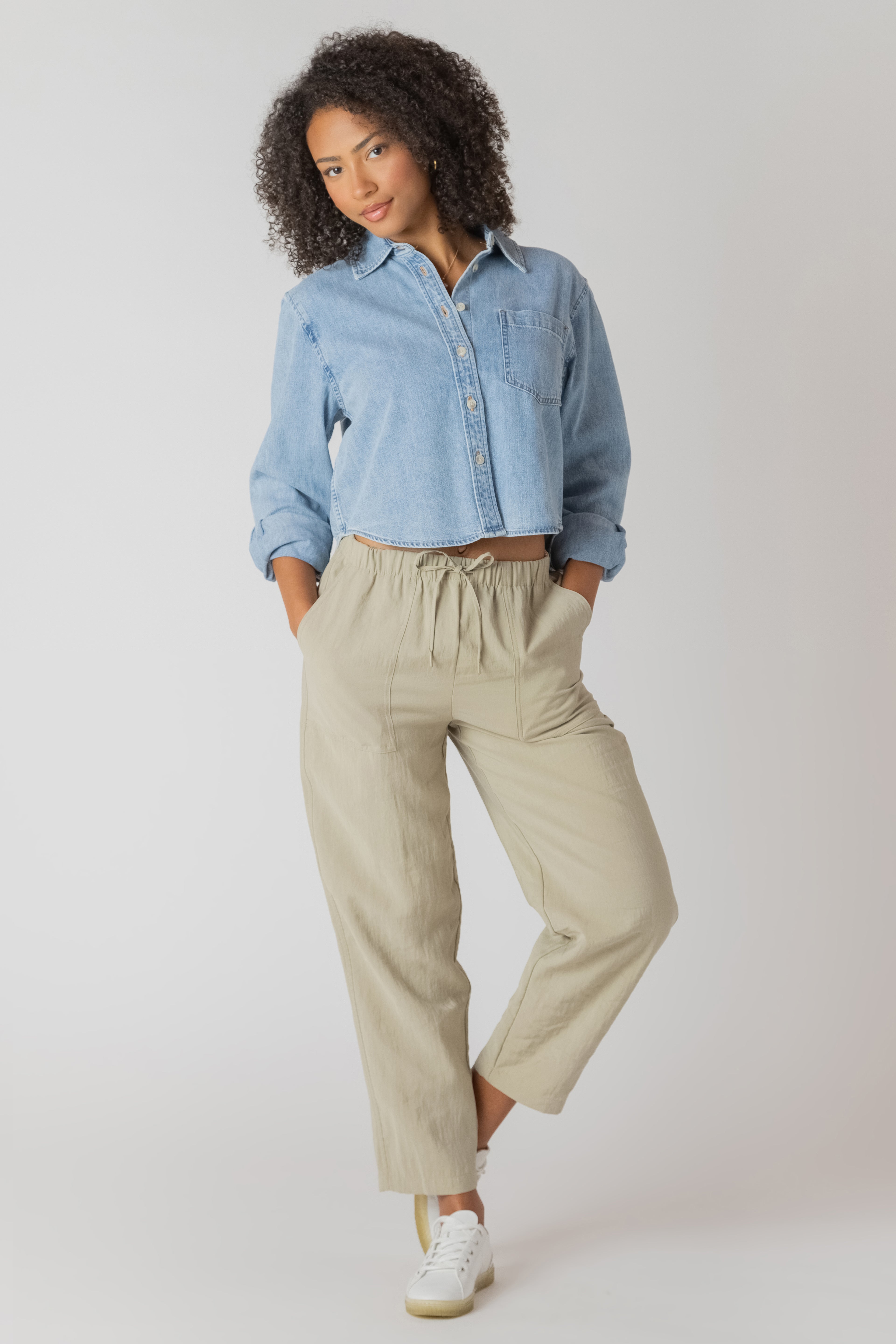 Lightweight Denim Shirt