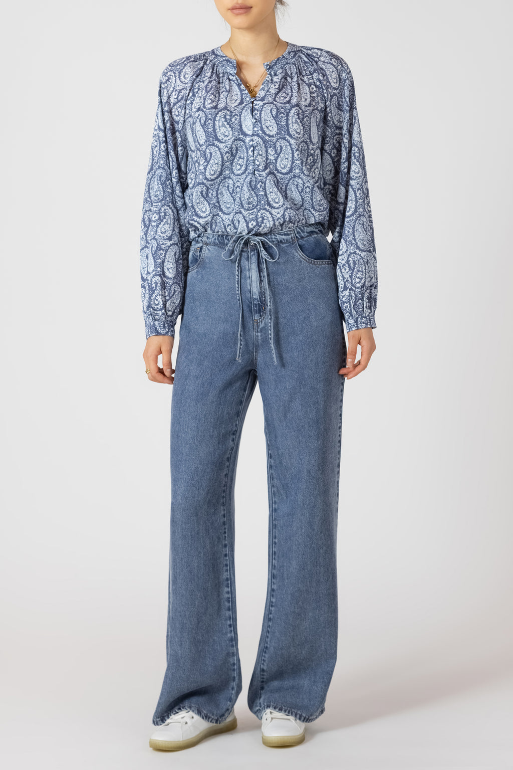 Balloon Sleeve Blouse