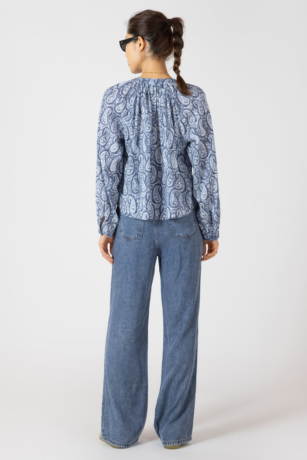 Balloon Sleeve Blouse