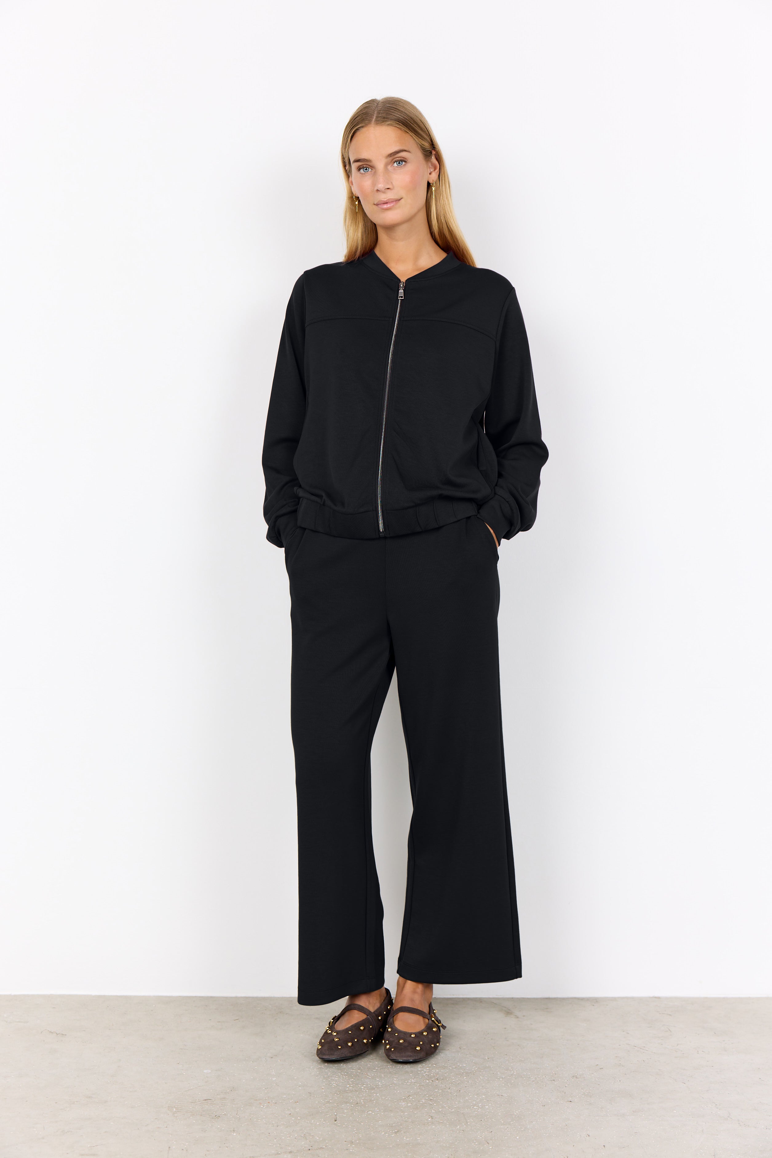 Banu Soft Zip Up Sweater