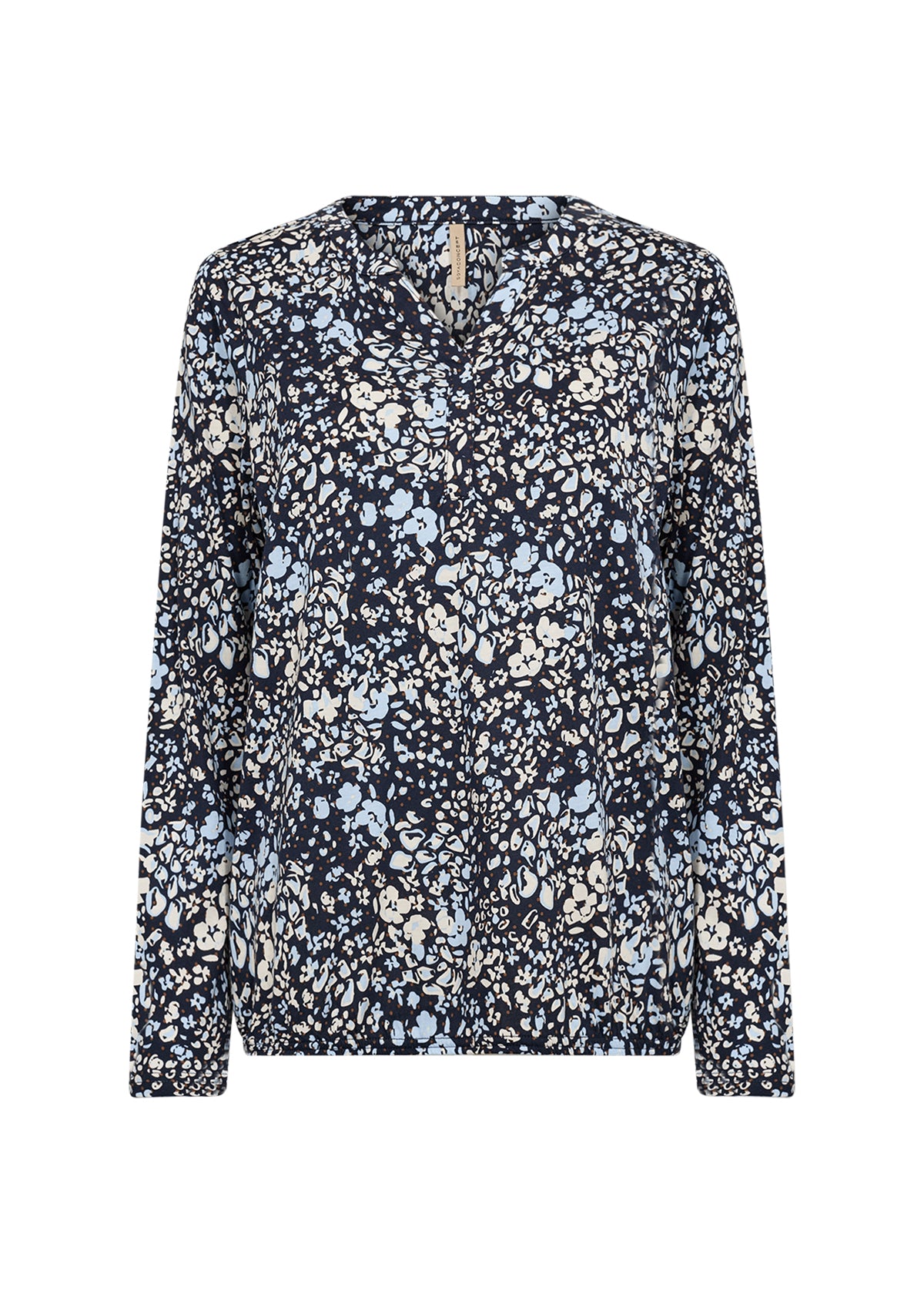 Felicity V-Neck Floral Print Blouse