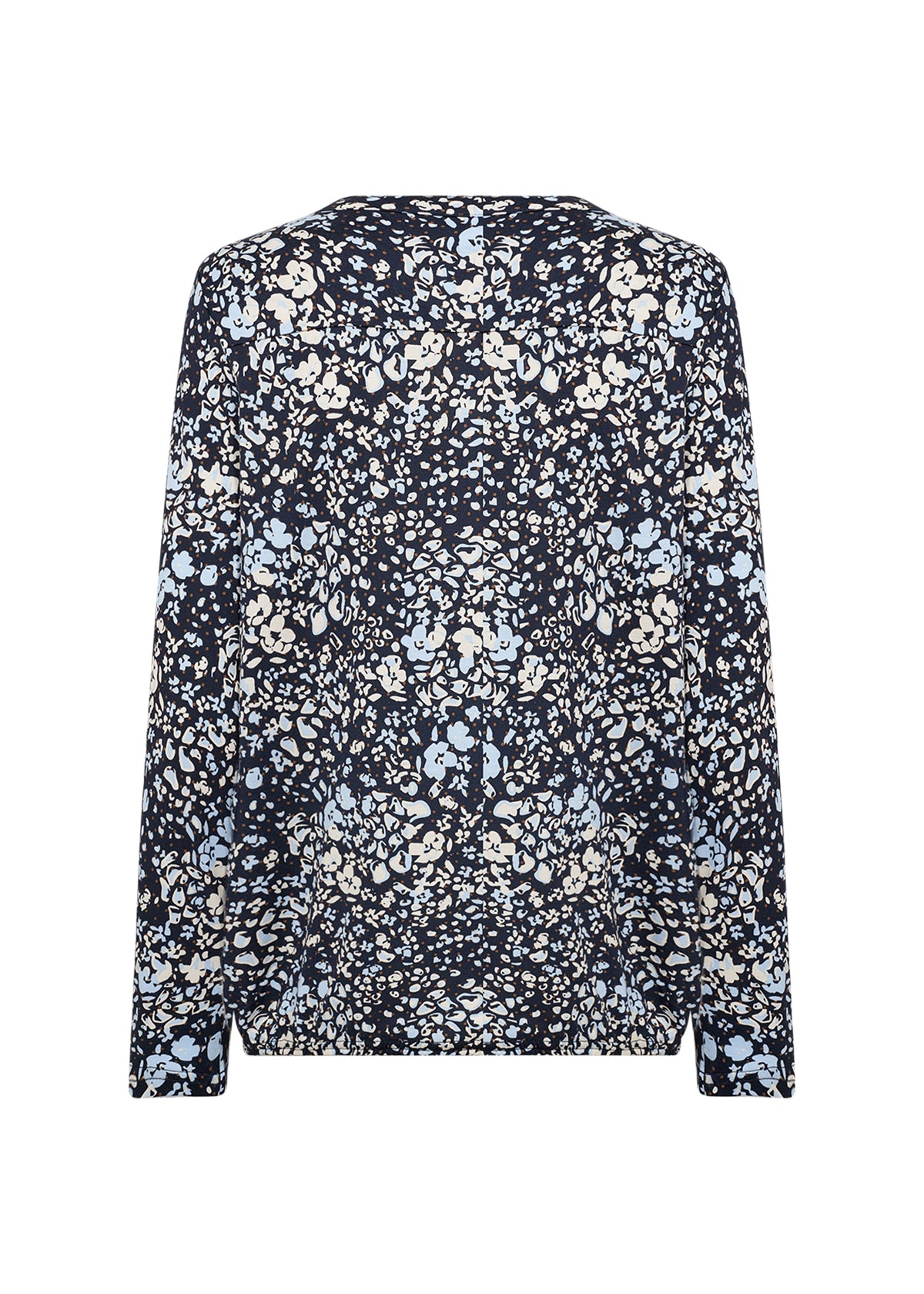 Felicity V-Neck Floral Print Blouse