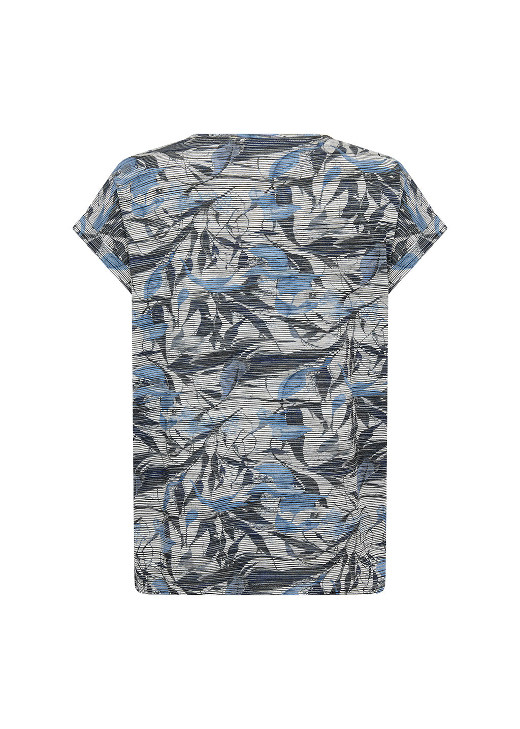 Galina Abstract Print Short Sleeve Shirt