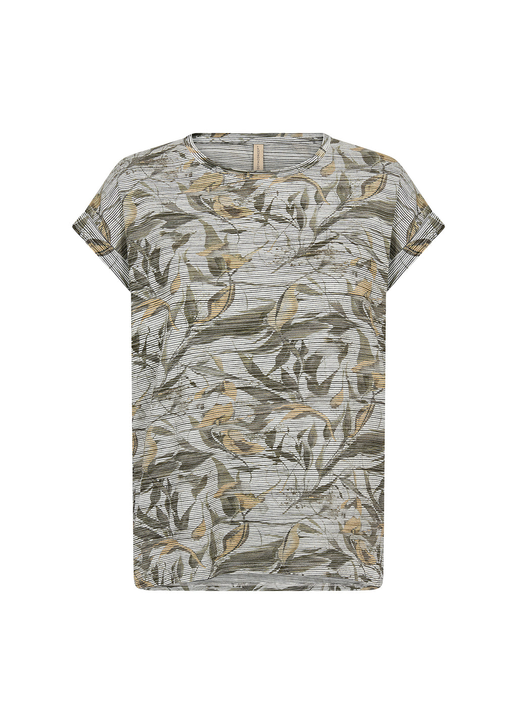 Galina Abstract Print Short Sleeve Shirt