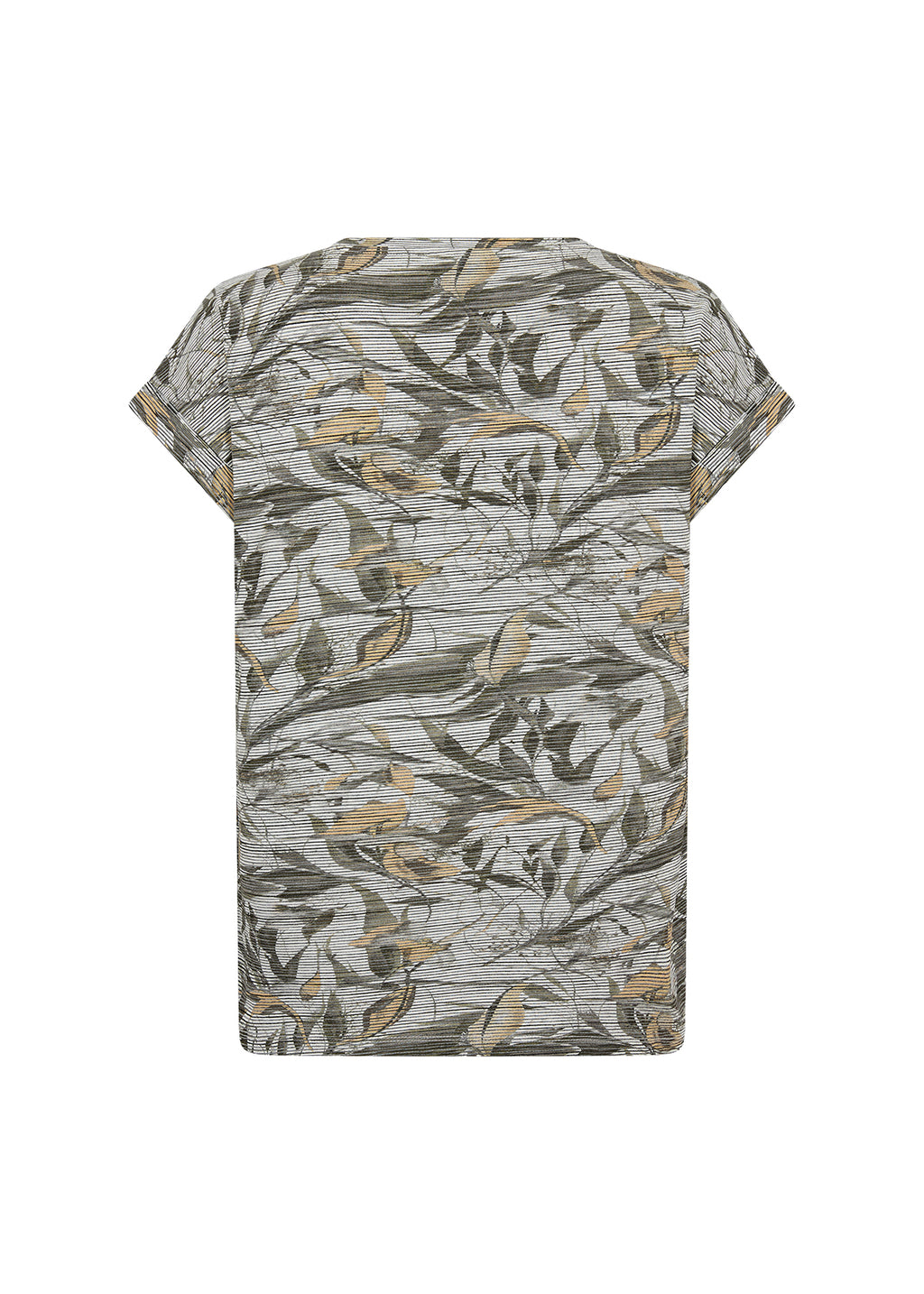 Galina Abstract Print Short Sleeve Shirt