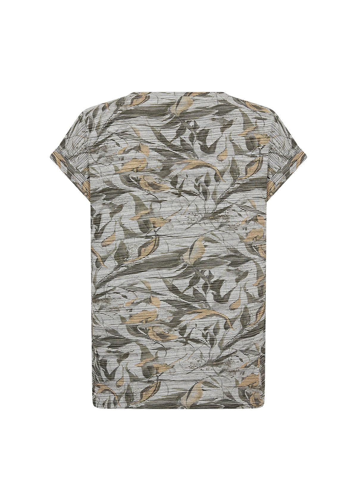 Galina Abstract Print Short Sleeve Shirt