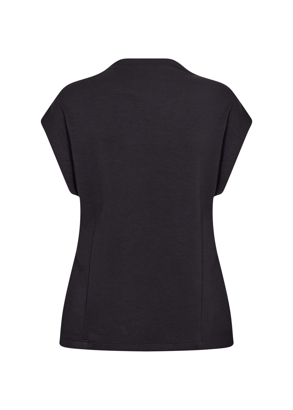 Banu Soft Sleeveless Mock Neck Top