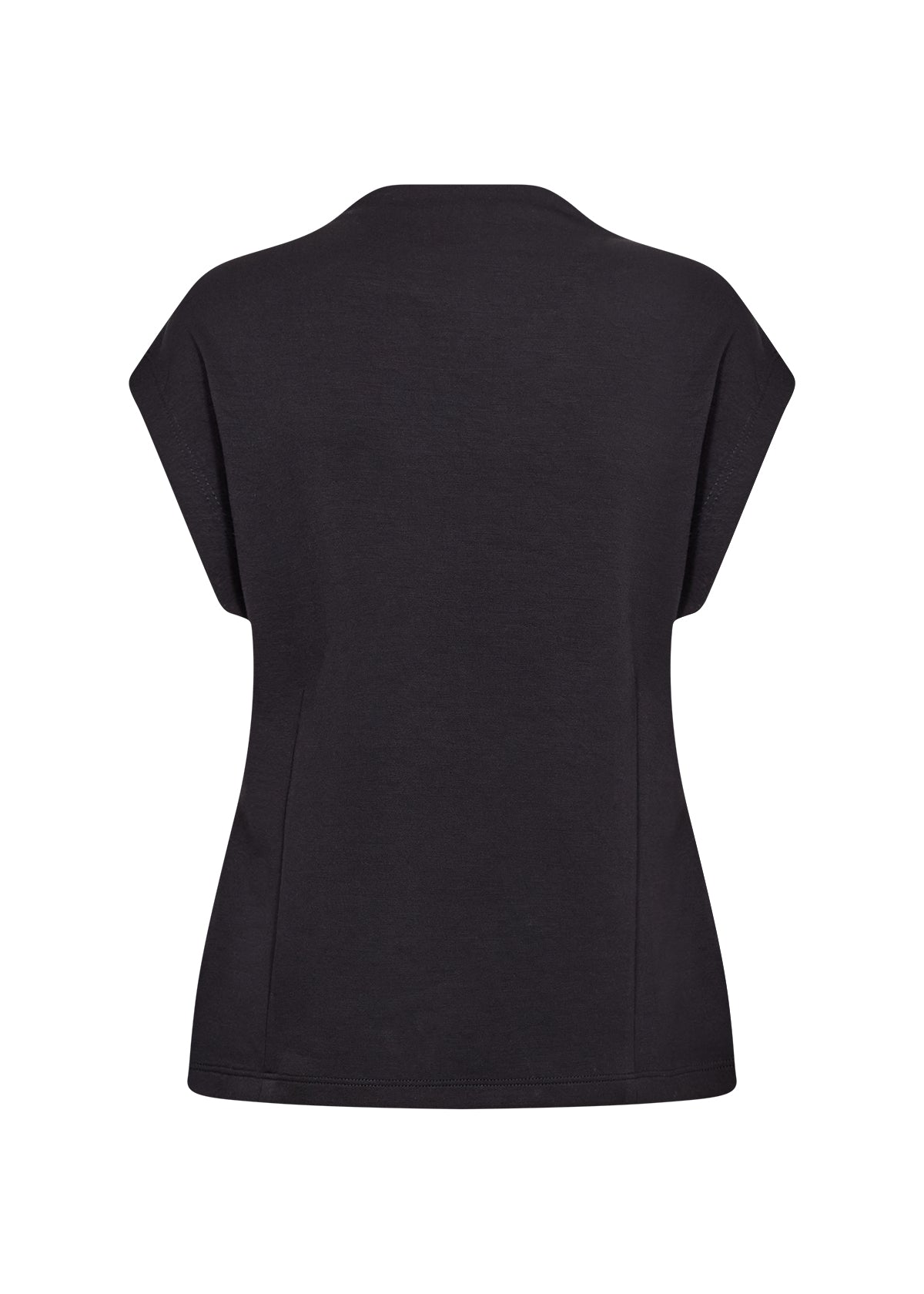 Banu Soft Sleeveless Mock Neck Top