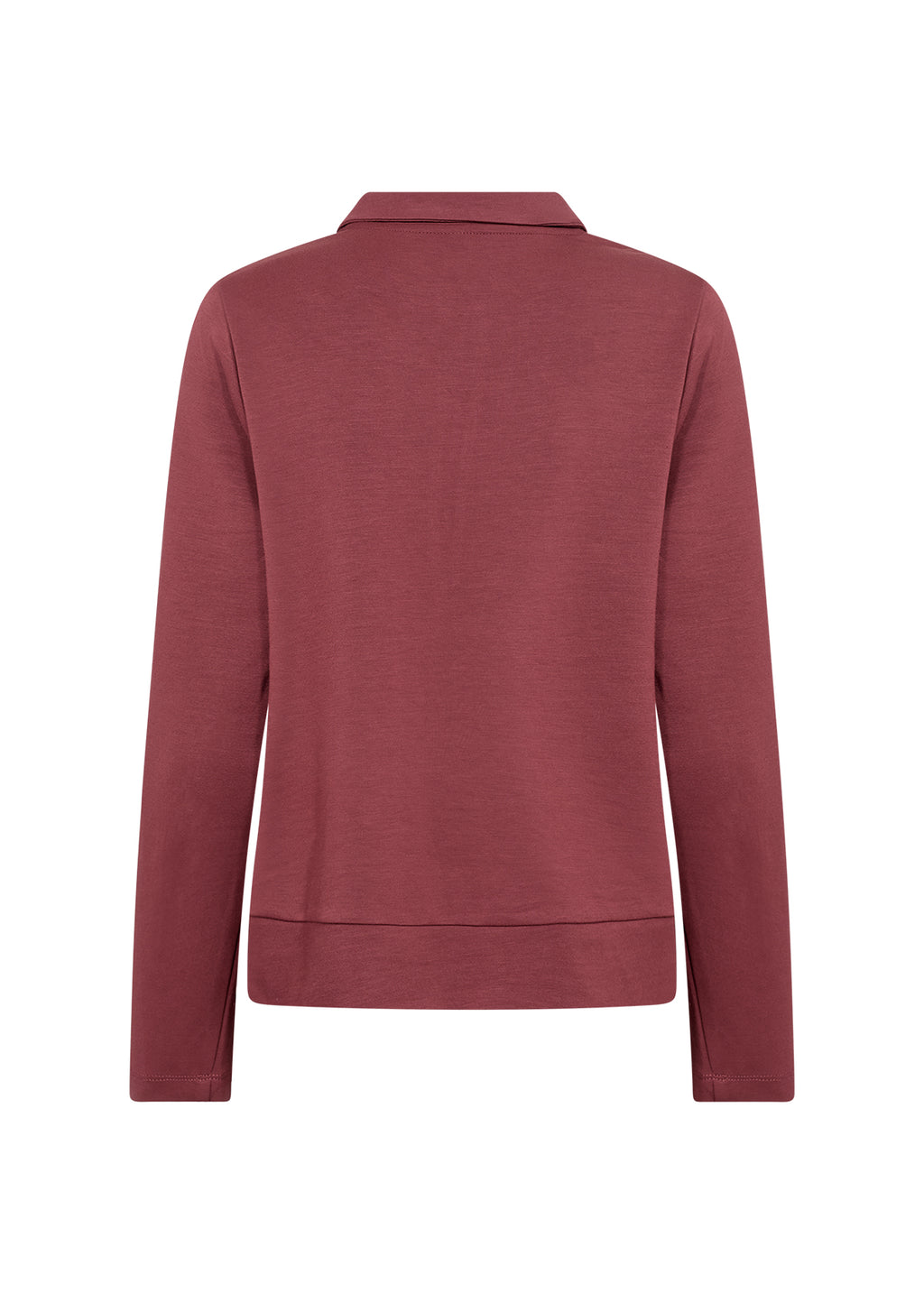 Banu Soft Quarter Zip Long Sleeve Top