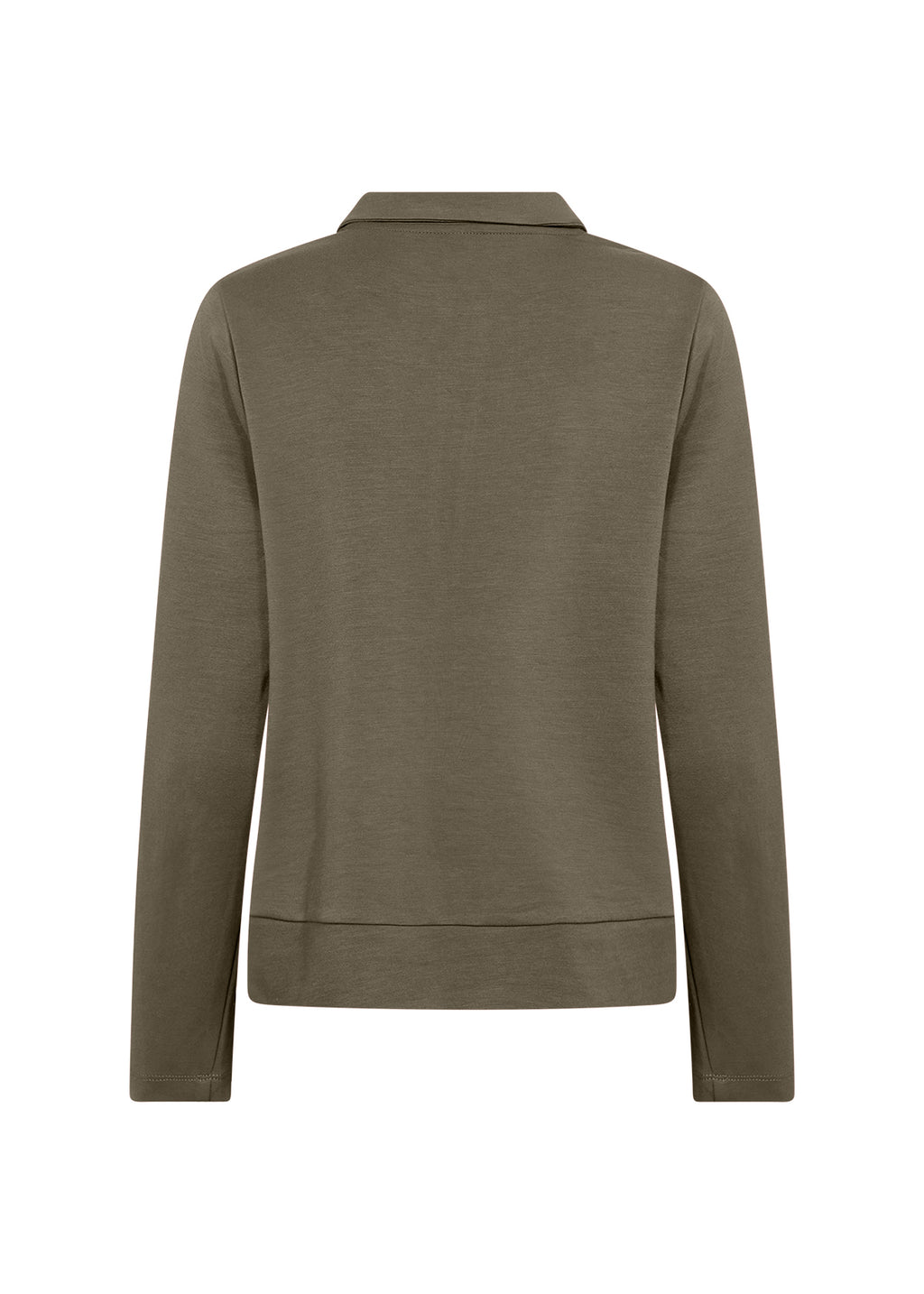 Banu Soft Quarter Zip Long Sleeve Top
