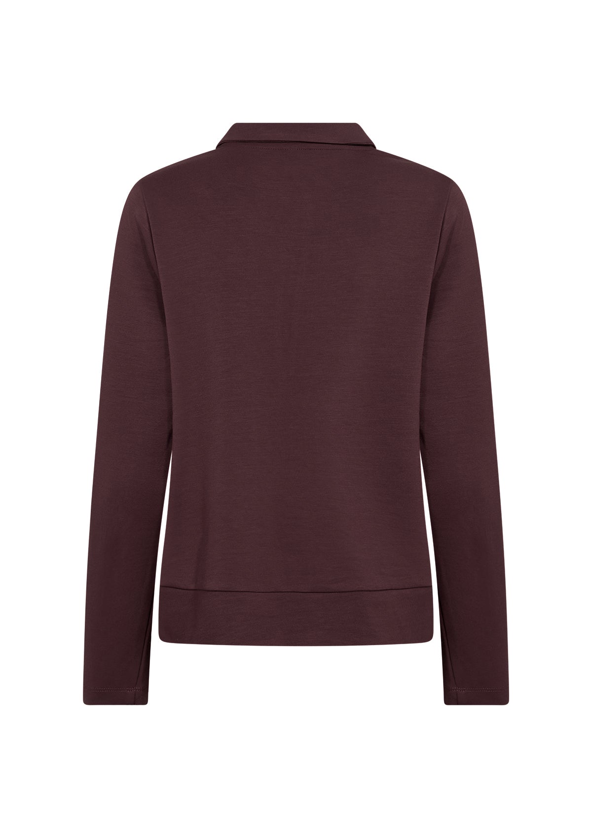 Banu Soft Quarter Zip Long Sleeve Top
