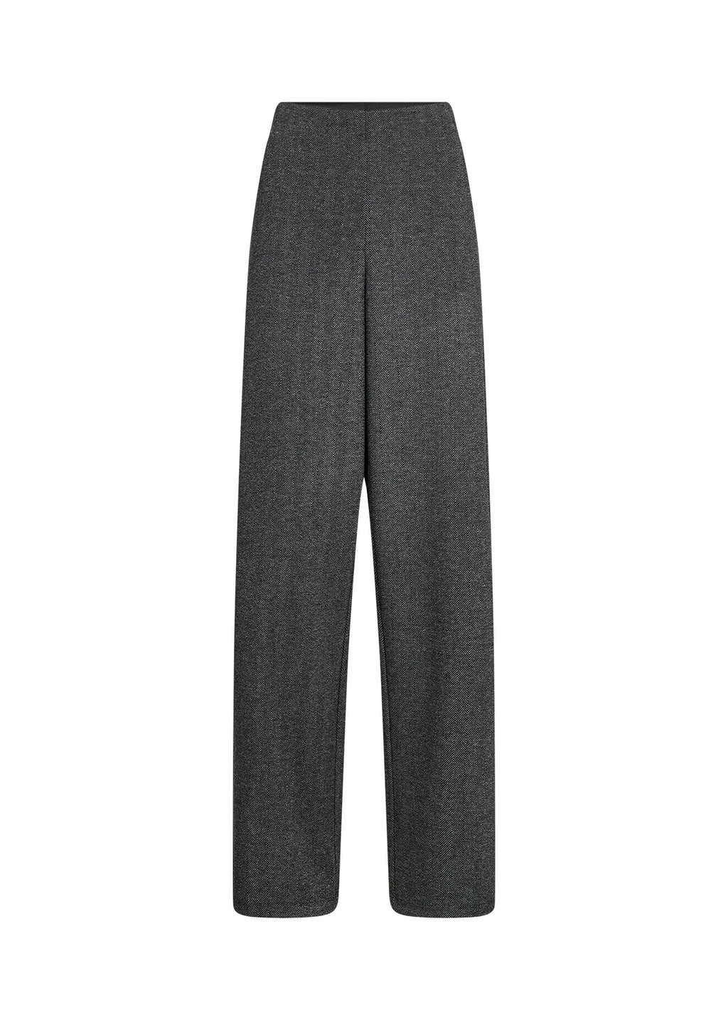 Hebe Straight Leg Textured Print Pant