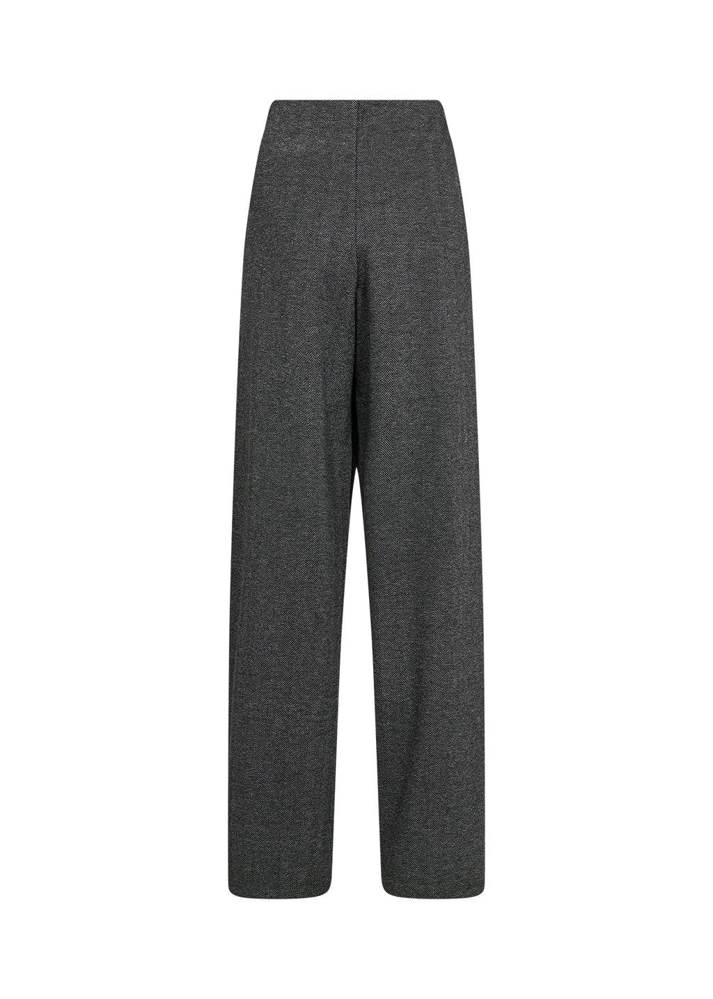Hebe Straight Leg Textured Print Pant