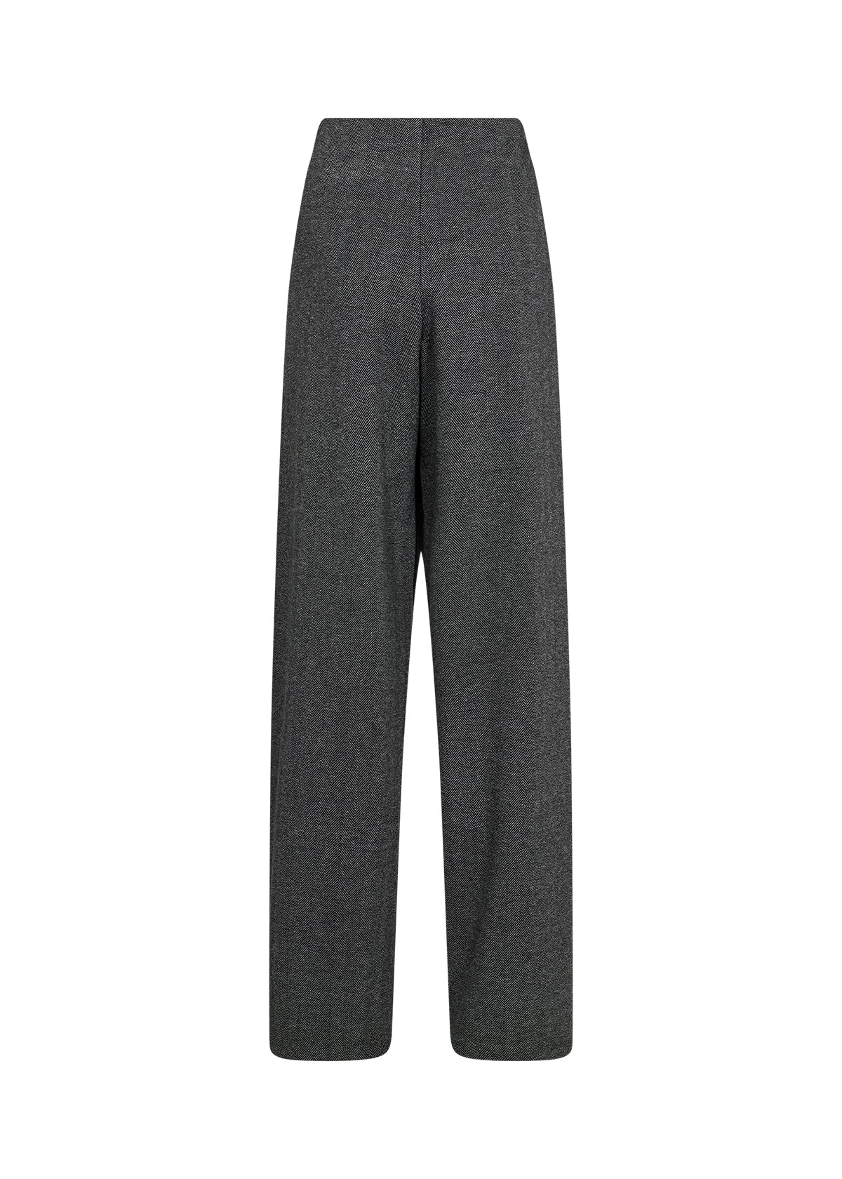 Hebe Straight Leg Textured Print Pant