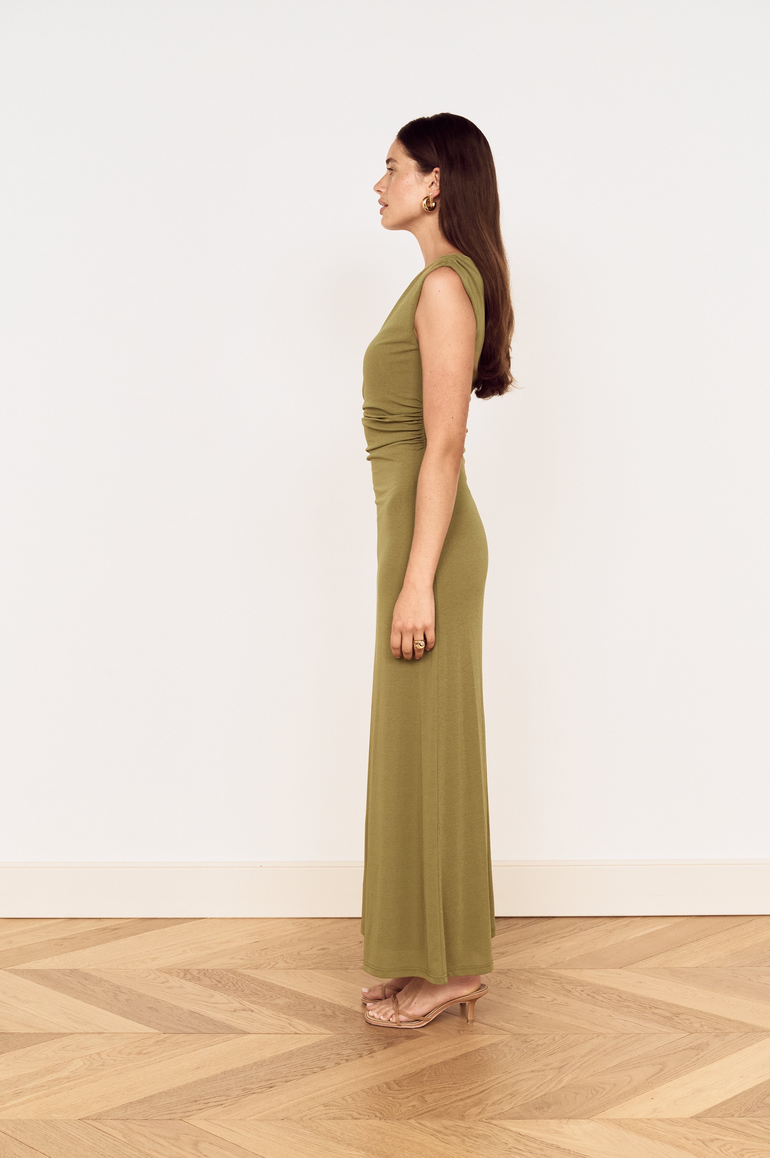 ASTER MESH MIDI DRESS