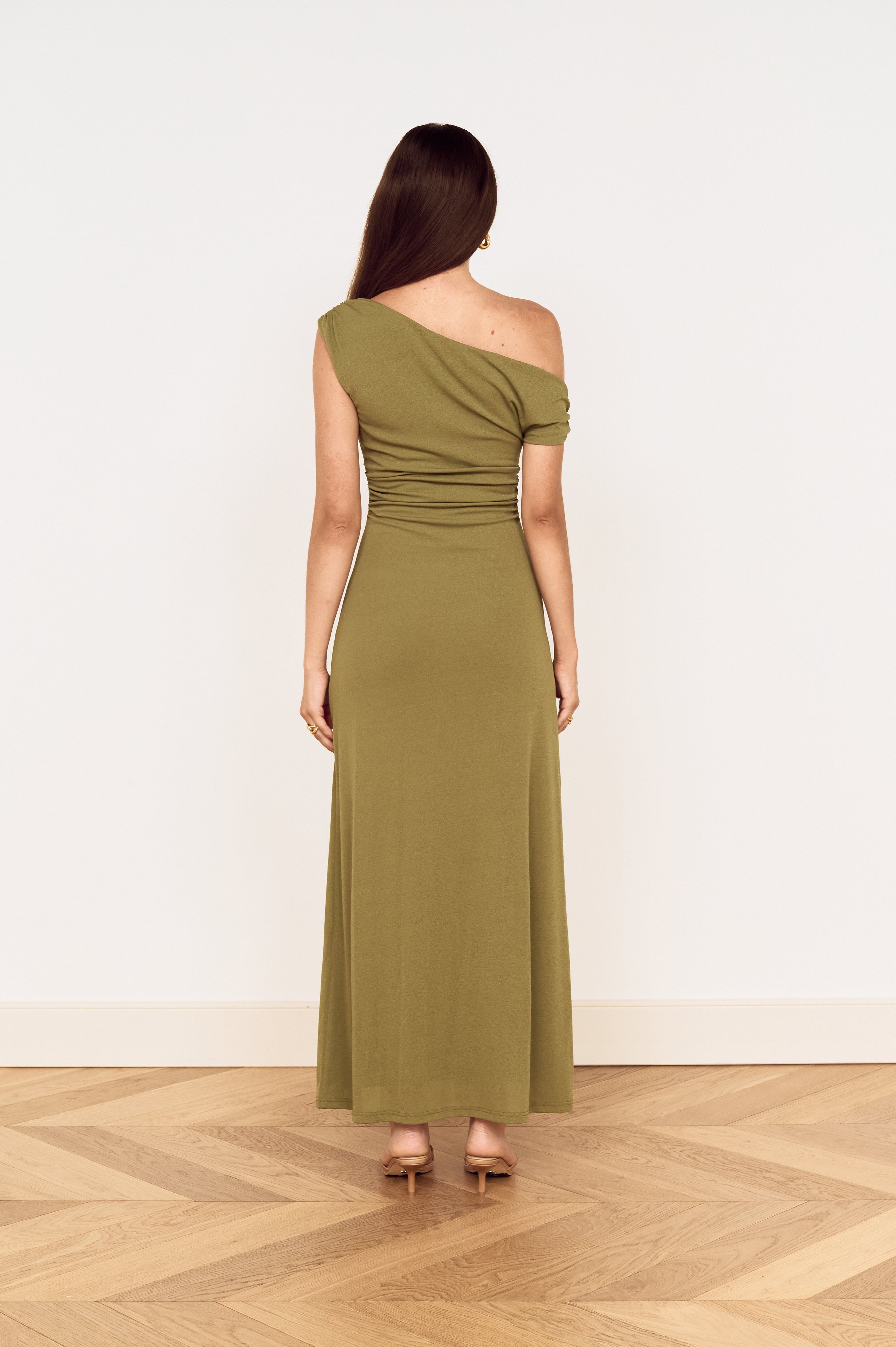 ASTER MESH MIDI DRESS