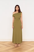 ASTER MESH MIDI DRESS