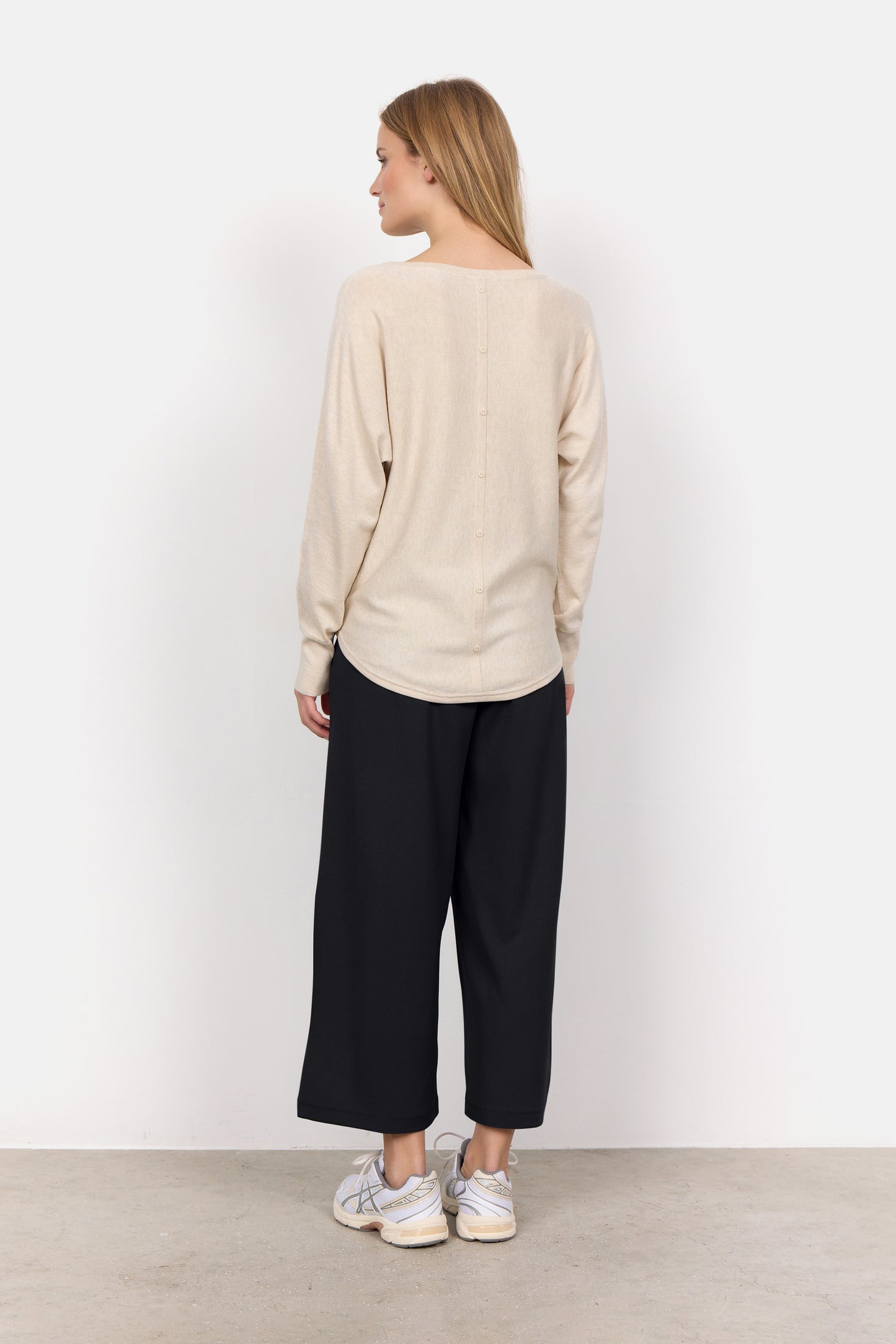 Dollie Button Detail Sweater