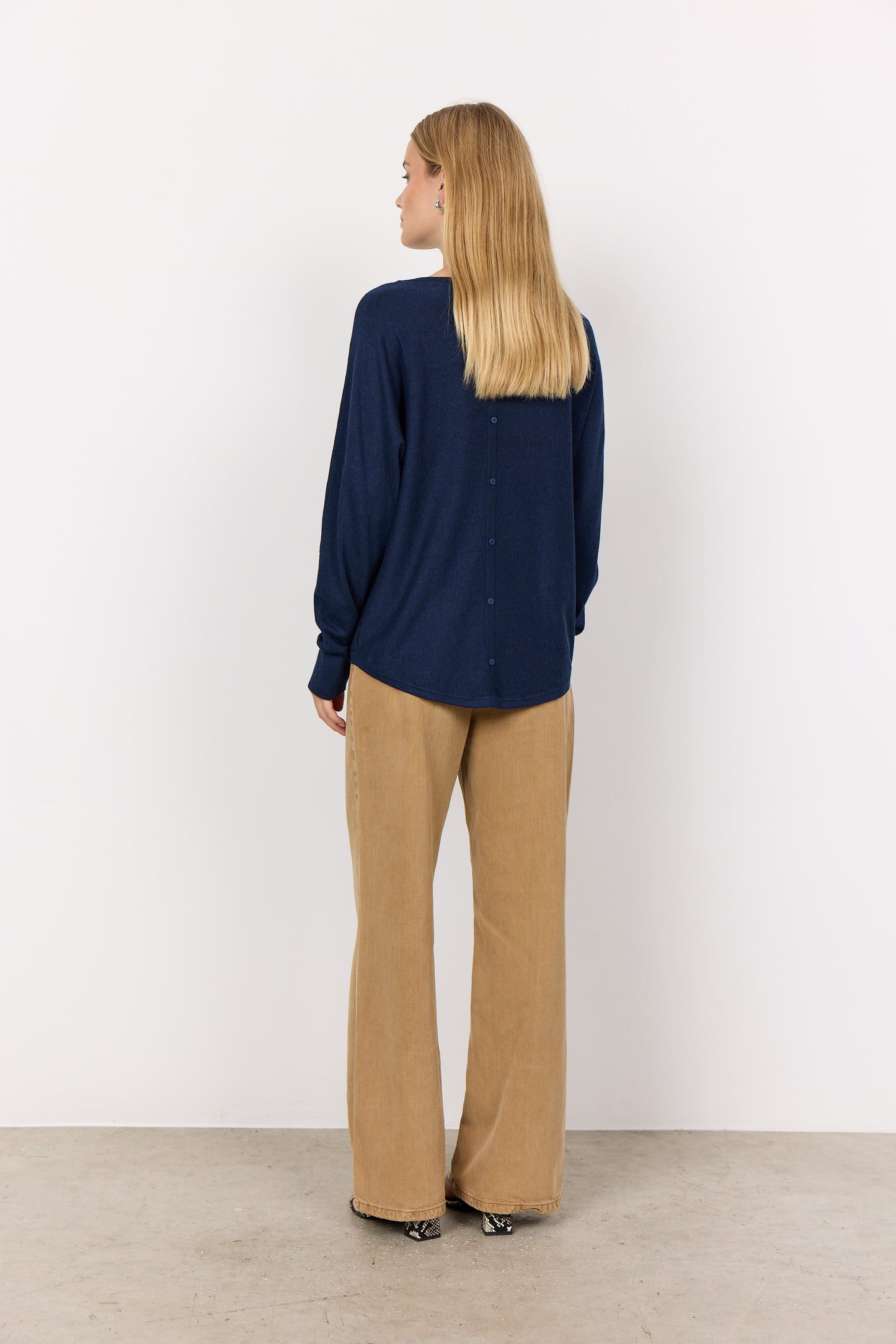 Dollie Button Detail Sweater