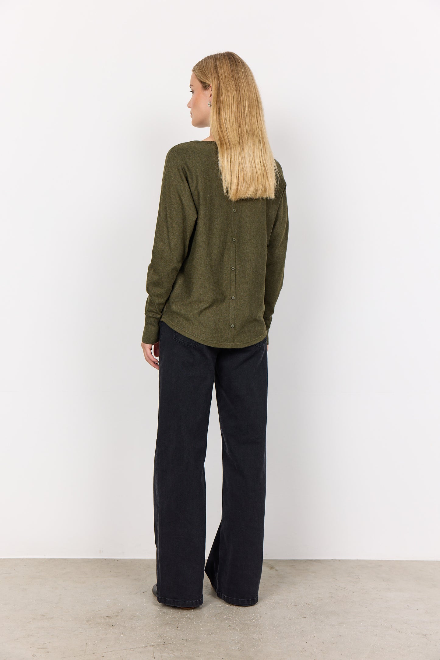 Dollie Button Detail Sweater