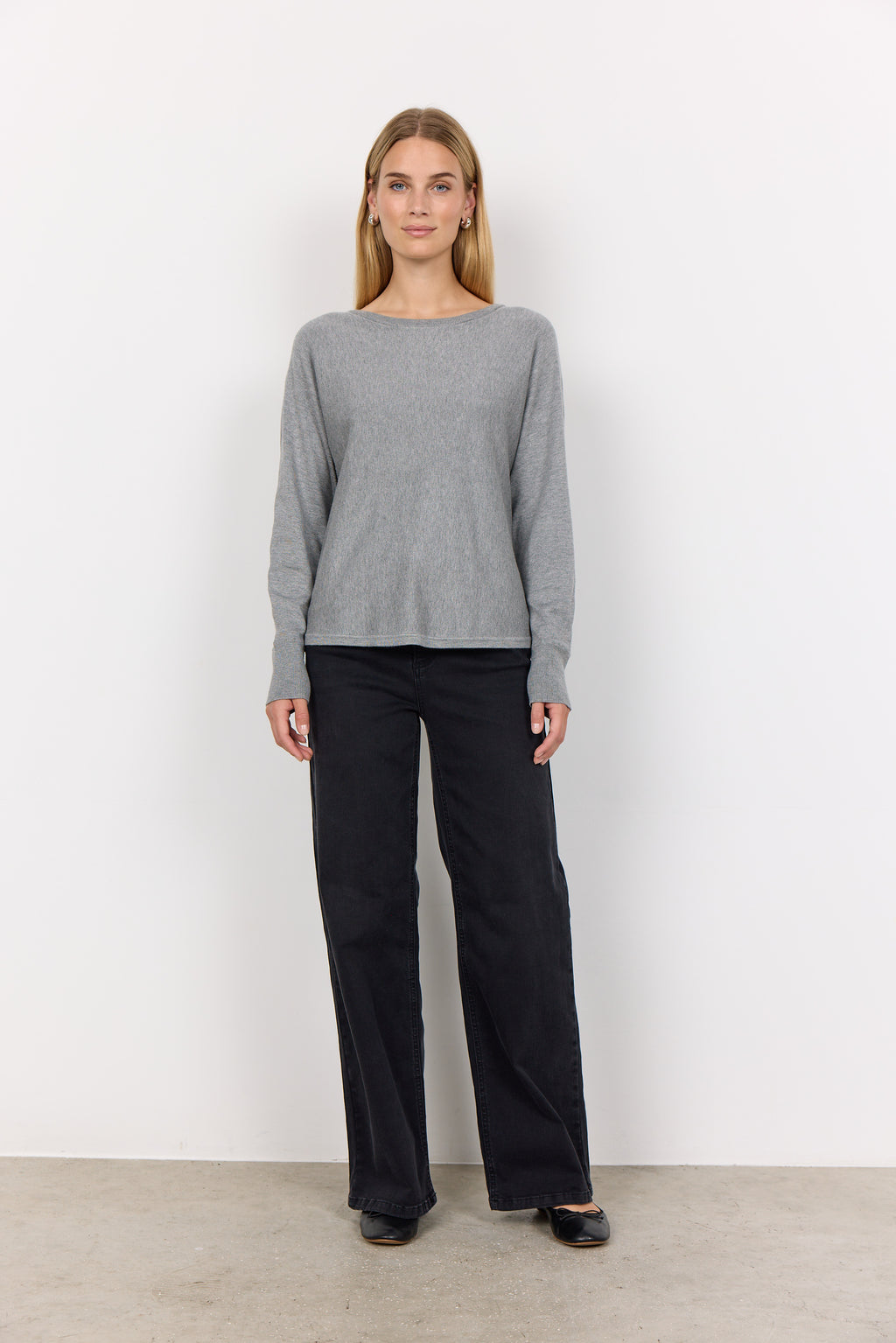 Dollie Back Button Detail Sweater