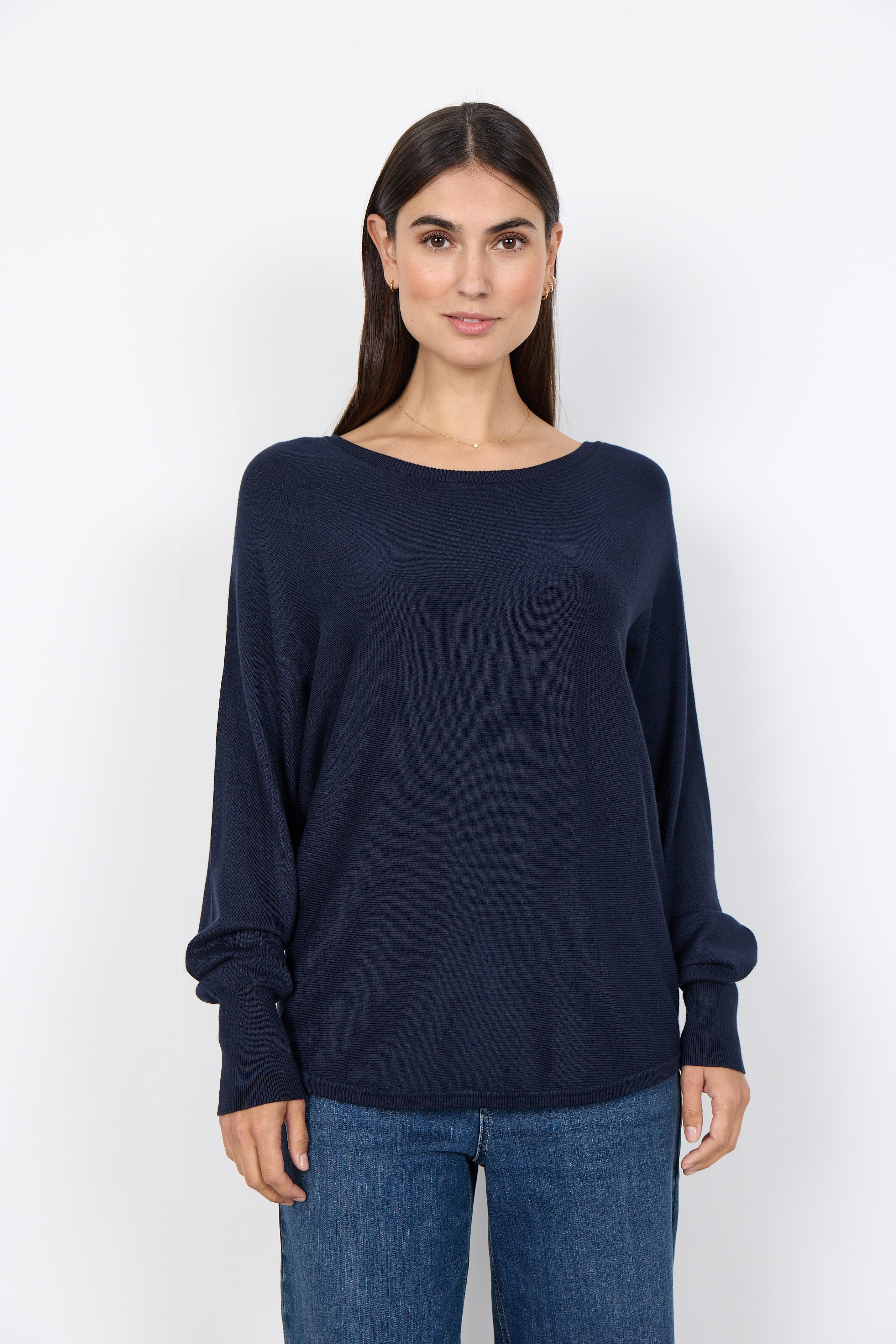 Dollie Back Button Detail Sweater