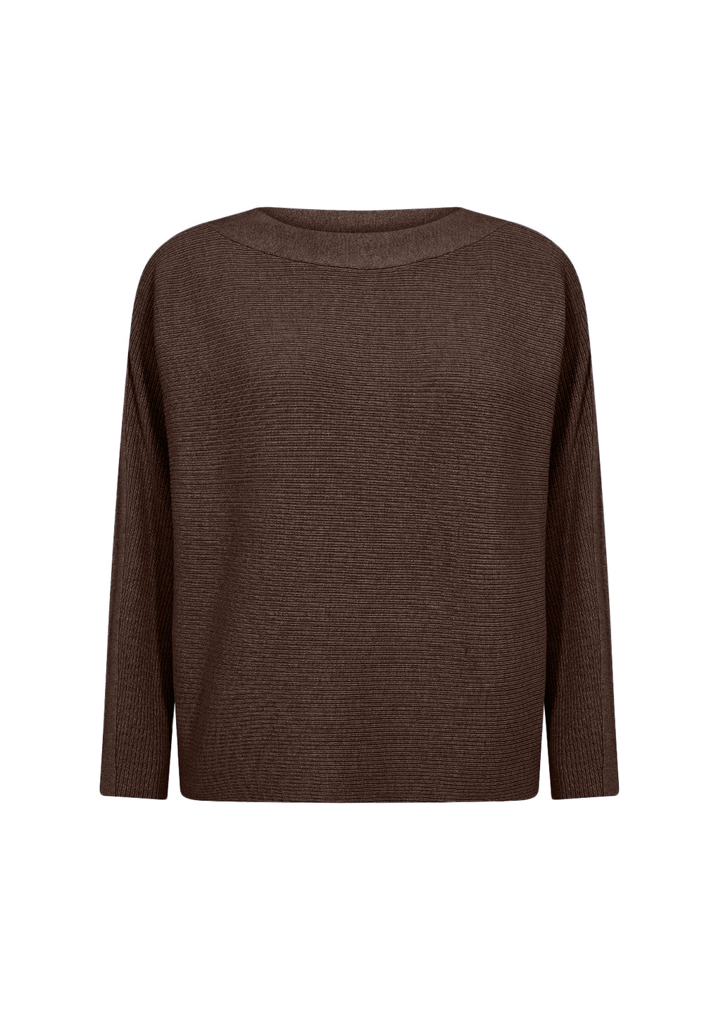 Dollie Ribbed Round Neck Pullover