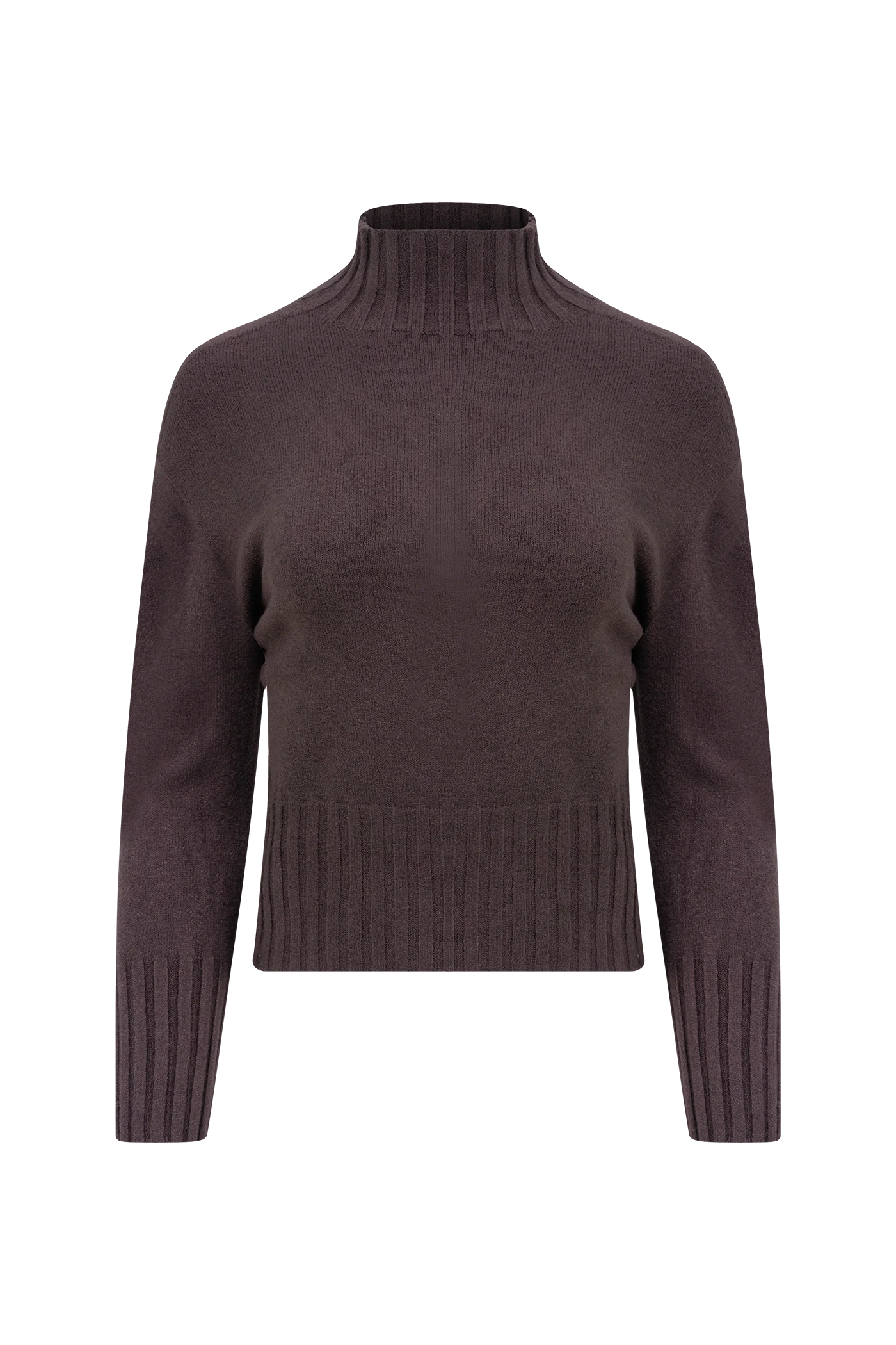 Knit Mock Neck Sweater