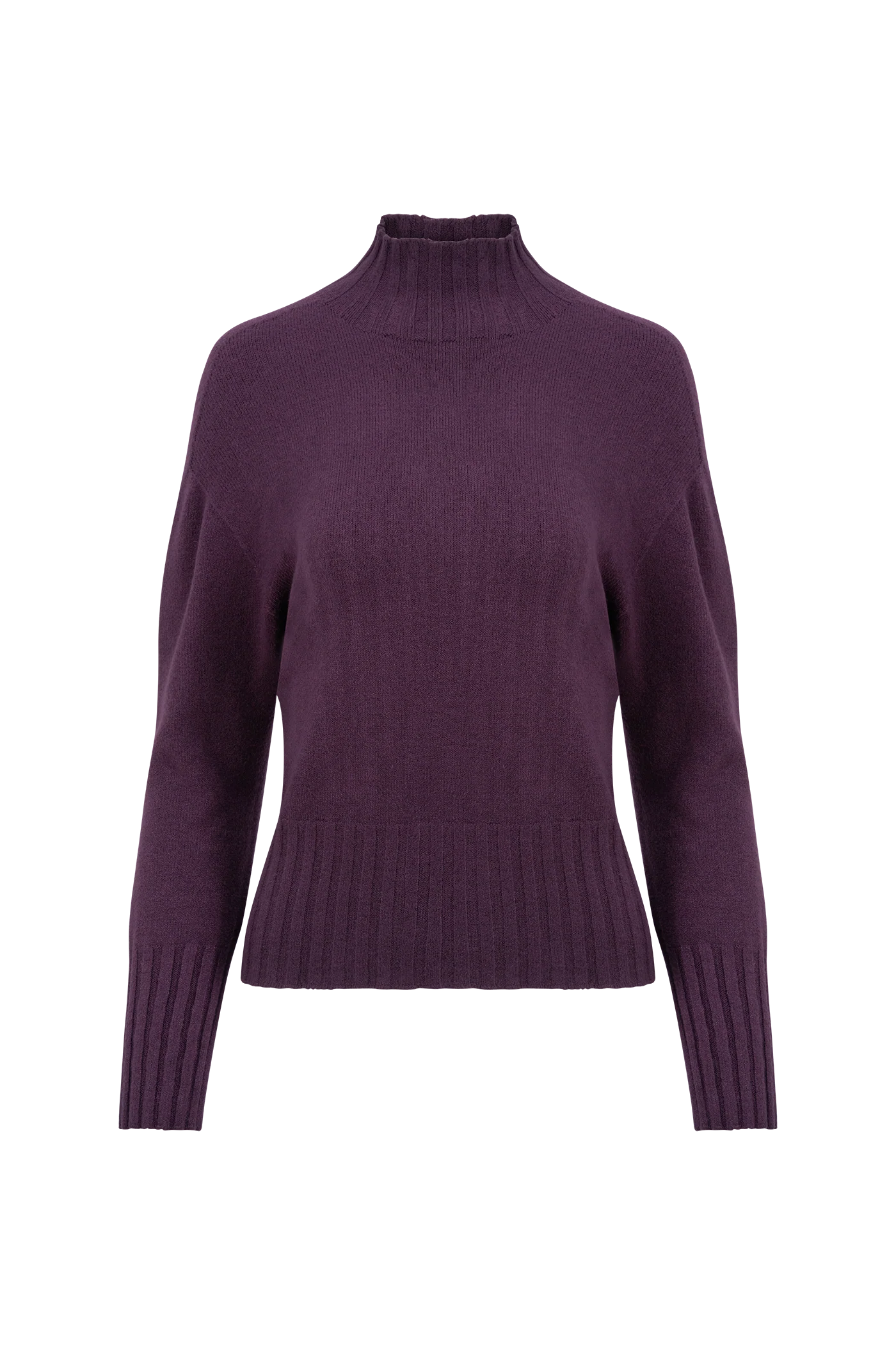 Knit Mock Neck Sweater