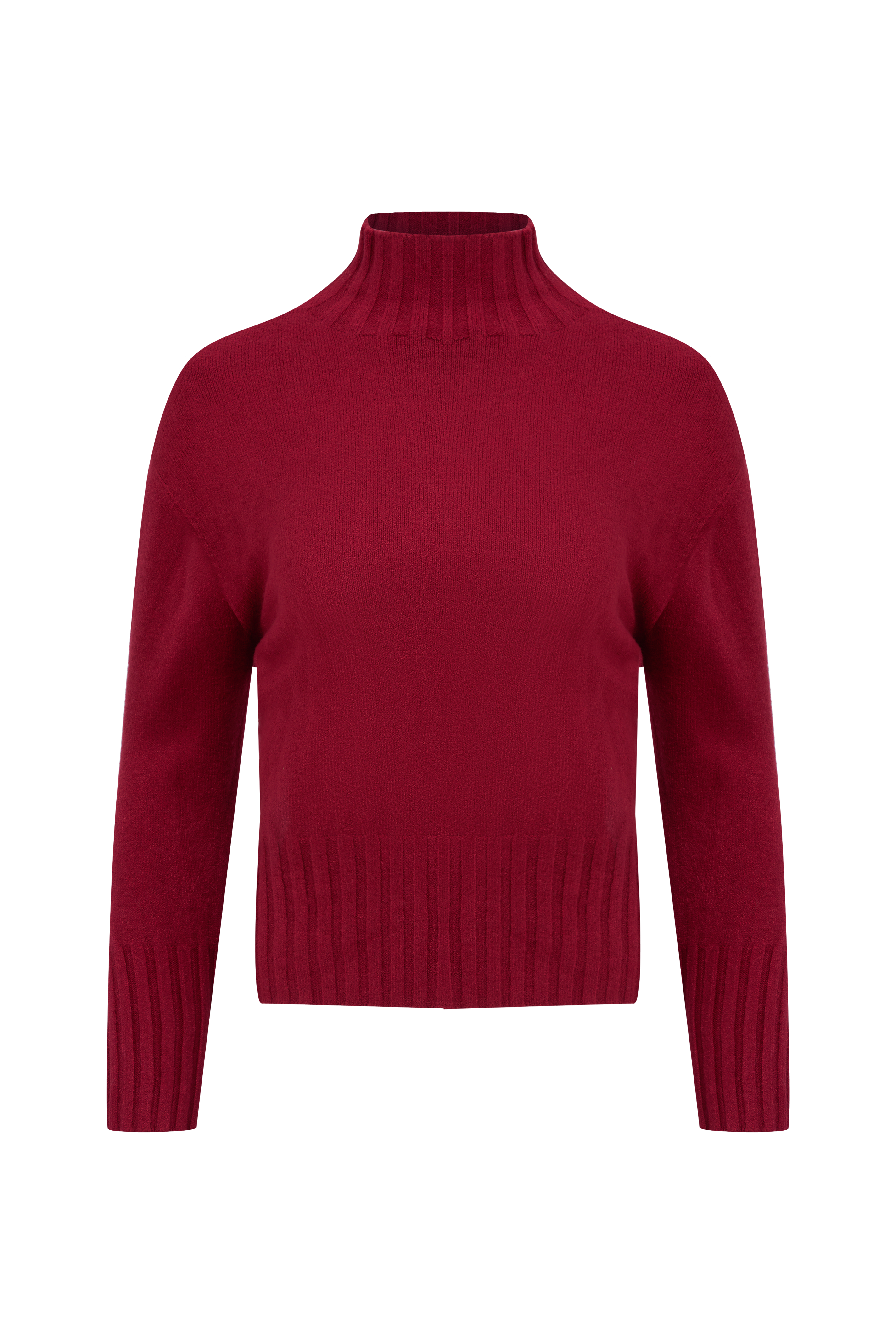 Knit Mock Neck Sweater